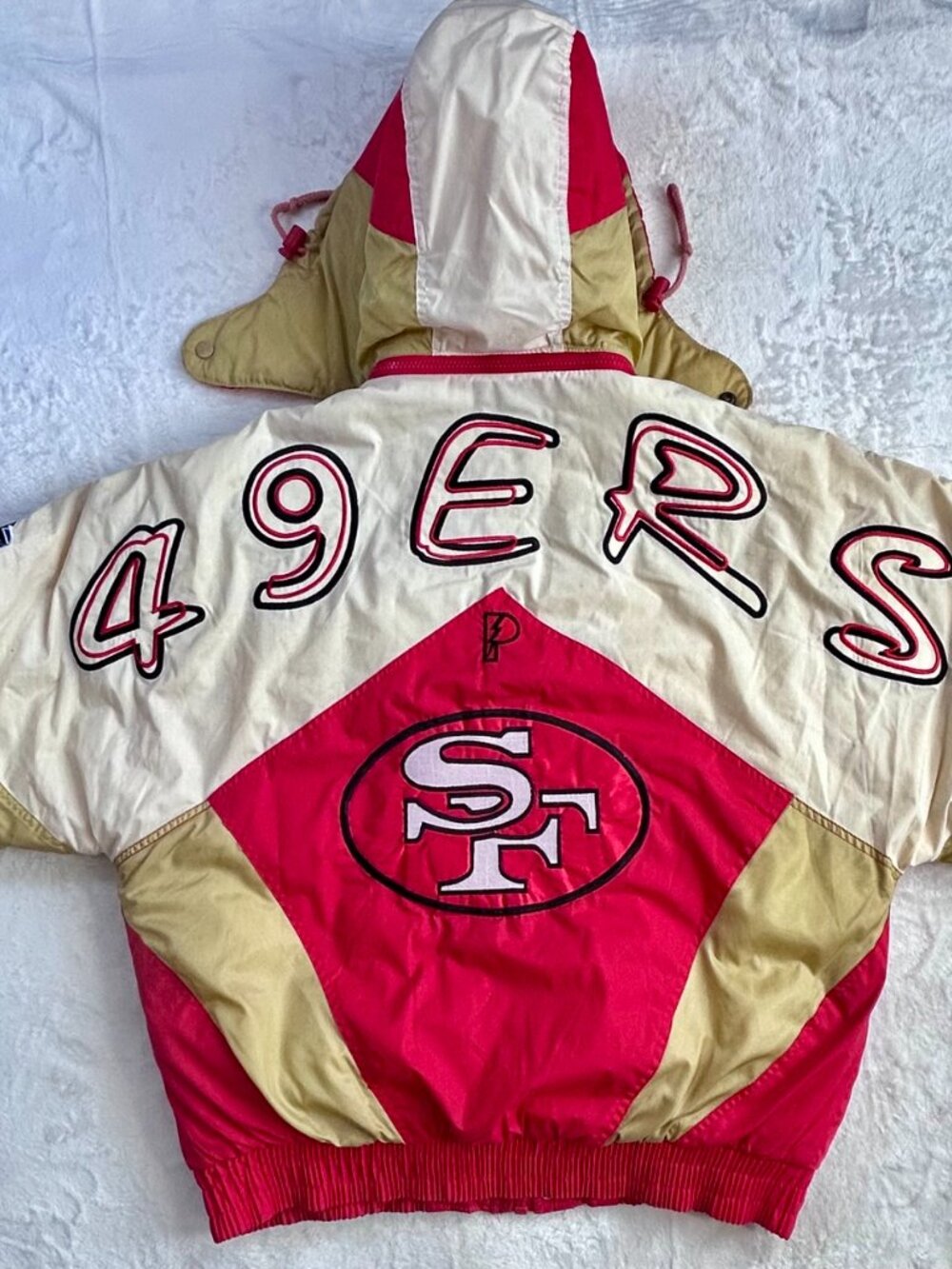 San Francisco 49ers Vintage 90s Puffer Jacket by Pro Player & Dan Young - Medium